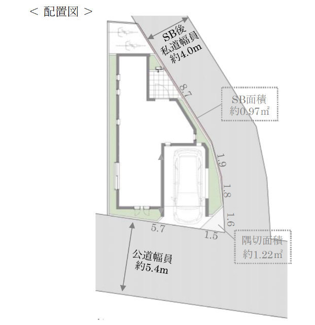 【オリナス 杉並区和泉1丁目】区画図