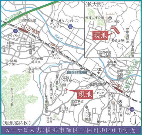 Fit(フィット)横浜市緑区三保町｜新築一戸建て全16棟・中山駅徒歩18分 地図.jpg