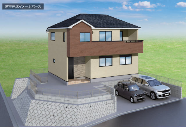 【ニュービルドシリーズ金井ヶ丘1丁目】外観パース