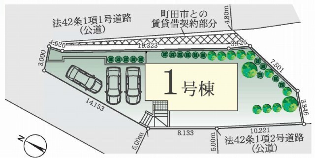 【FiT町田市野津田町5期】区画図