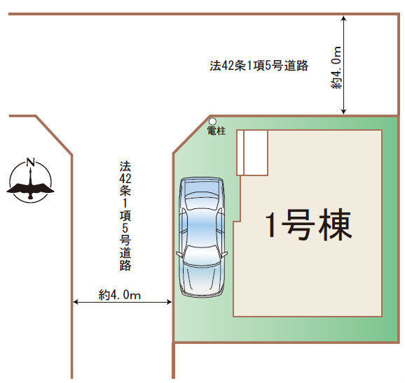 【ハートフルタウン杉並区下井草4丁目】区画図