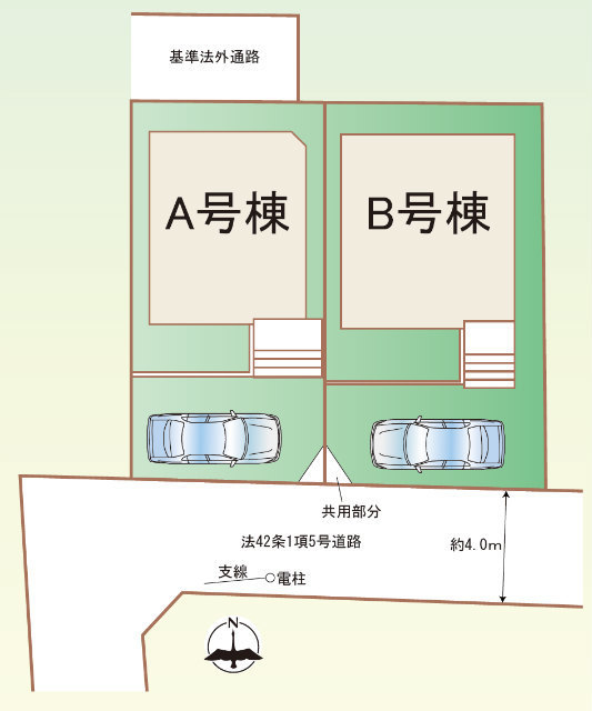 【ハートフルタウン深大寺東町3丁目29番】区画図
