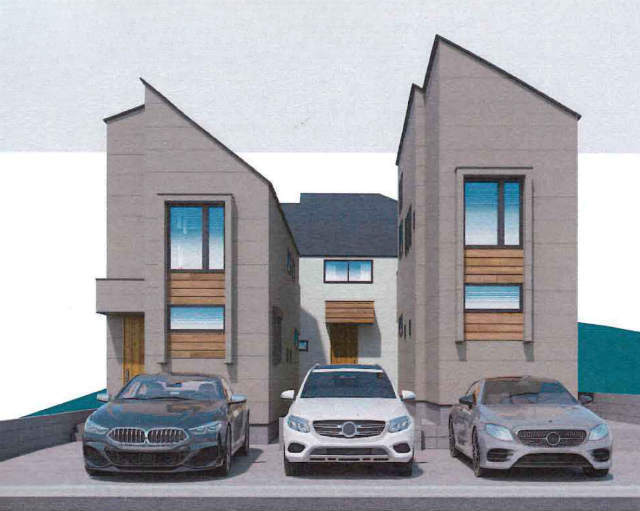 【メルディアの家～府中市四谷109③】外観パース