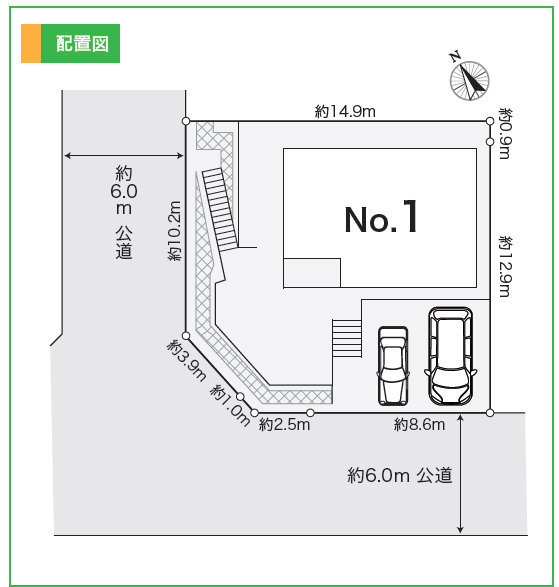 【ニュービルドシリーズ金井ヶ丘1丁目】【ニュービルドシリーズ金井ヶ丘1丁目】区画図