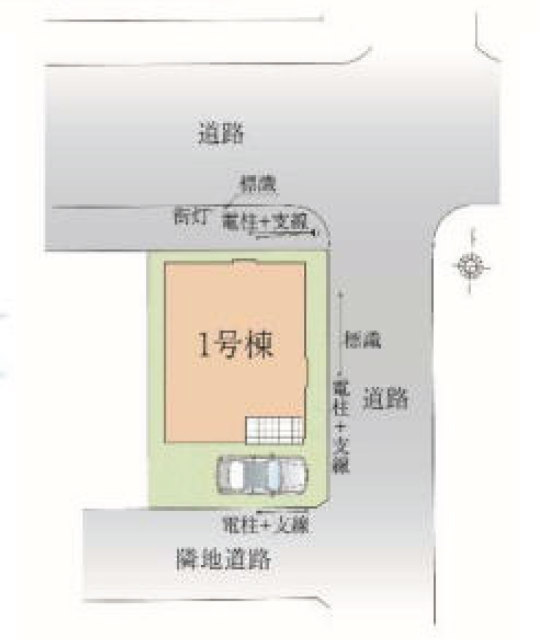 【リガーレ横浜市港北区新吉田東】区画図
