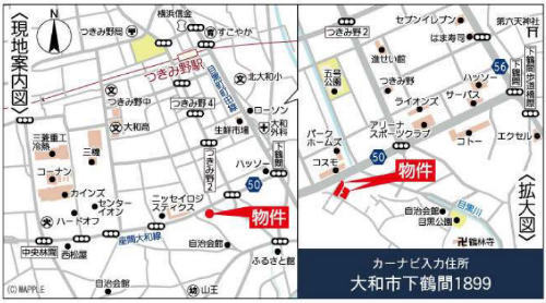 【ラグラスつきみ野】新築一戸建て9棟｜「つきみ野」駅徒歩15分 (地図).jpg