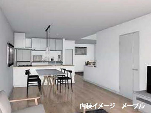 【KIS三鷹市大沢12期～ケイアイグレイス】内装パース