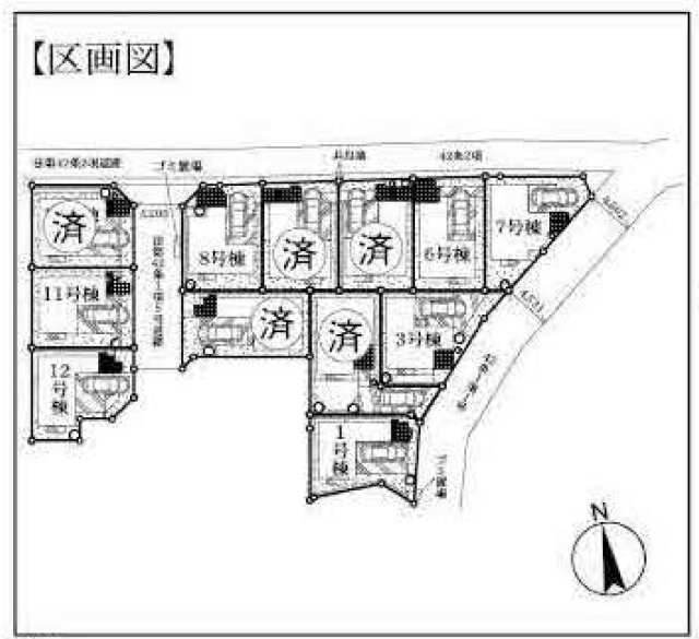 【フォレストタウン西野川1丁目24番区画図