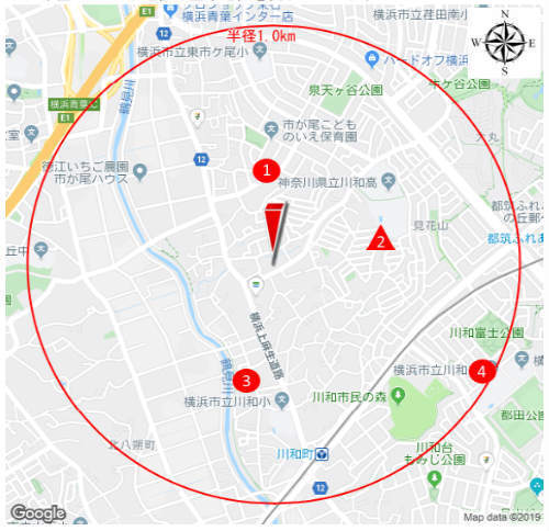 グラファーレ川和町 新築一戸建て全6棟：近隣公示地価・基準地価.jpg