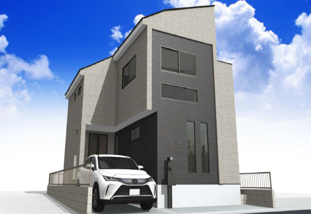 【ミラスモ新吉田東605①】外観パース