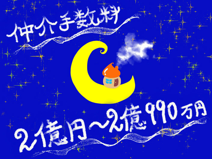 仲介手数料の計算・相場：不動産価格 20000万円〜20990万円.jpg