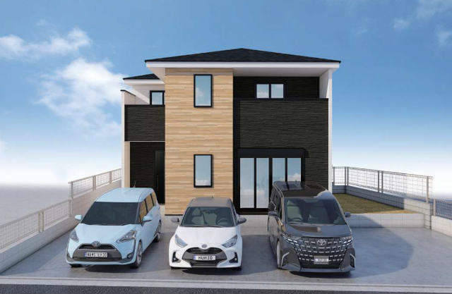 【KEIAI STYILE 三保町3期】外観パース