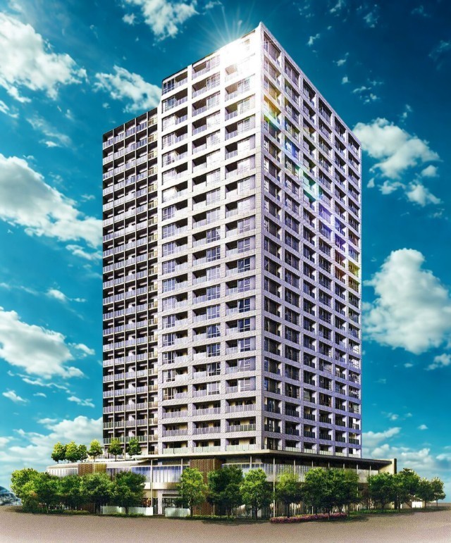 アトラスタワー向ヶ丘遊園 外観イメージパース