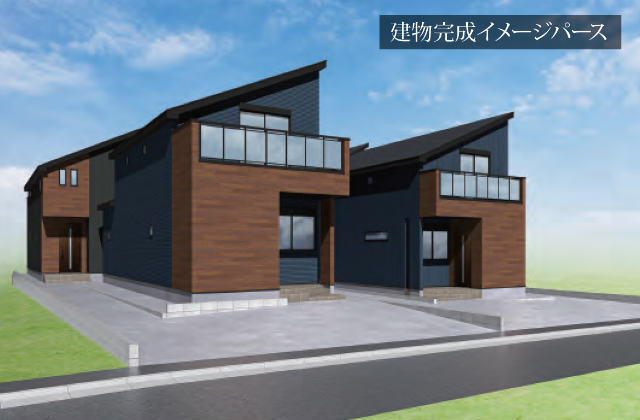 【ワイズヴェリー横浜市神奈川区旭丘】外観パース