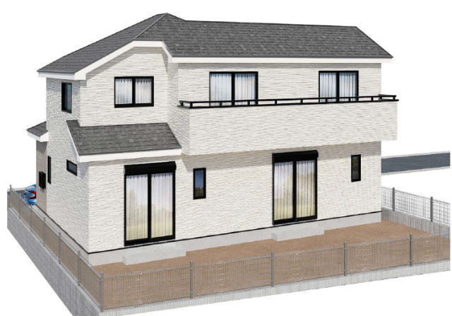 【ハートフルタウン本町田1053番】外観パース