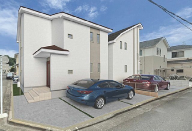 【新築一戸建全2棟｜府中市浅間町4丁目12番】外観