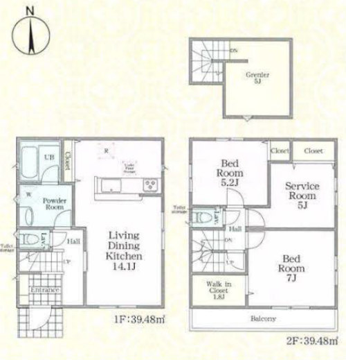 新築一戸建 全18棟｜調布市深大寺北町第3】調布駅バス19分・三鷹駅バス14分 1号棟.jpg