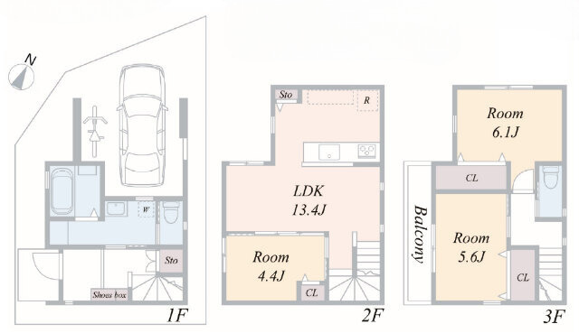 【新築一戸建｜堰 、間取り図