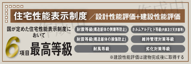 【リーブルガーデン.Ｓ 富士見町2丁目】住宅性能評価書