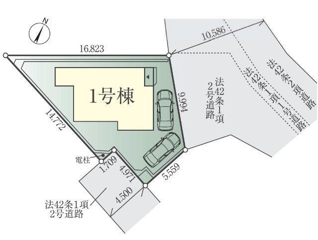 【FiT川崎市麻生区王禅寺東5期・6期】６期１号棟区画図