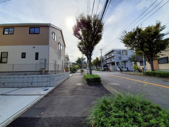 クレイドルガーデン菅馬場 稲田堤駅・京王稲田堤駅 新築一戸建て 全6棟 現地外観写真 (6).jpg