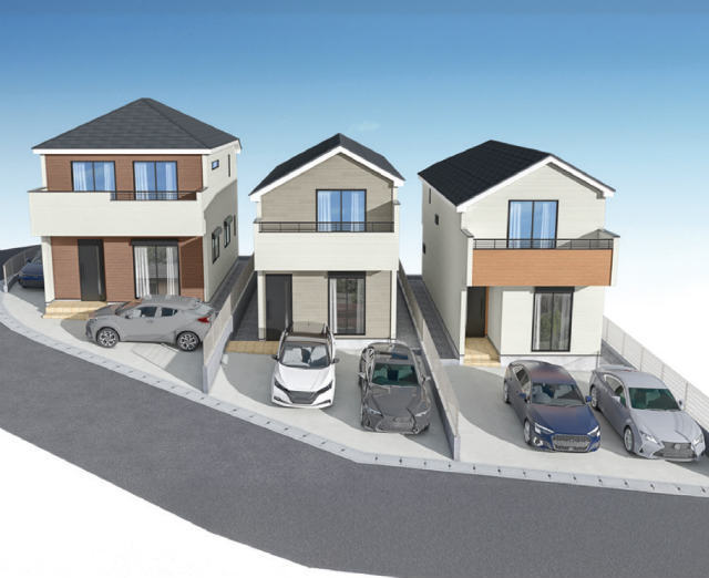 【ニュービルドシリーズ東有馬2丁目2期】外観イメージパース