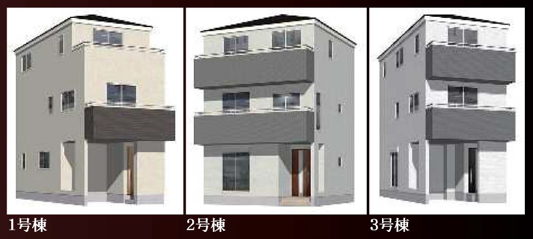 【リーブルガーデン.Ｓ宮前区南野川3丁目】外観パース