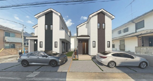 【新築一戸建全2棟｜府中市西原町4丁目25番】外観