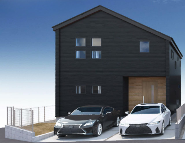 【リーブルガーデンすすき野1丁目】外観パース