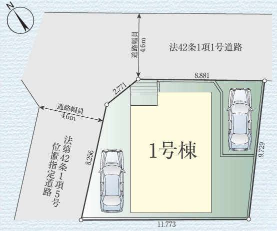 【FiT金森1期】配置図