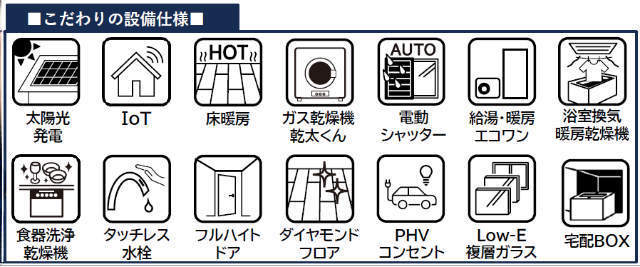 【コモド・カーサ成瀬1丁目】設備仕様