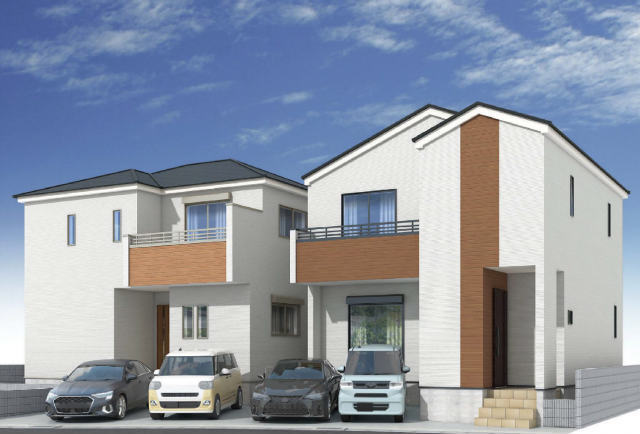 【ニュービルドシリーズ鴨居町1期】外観パース