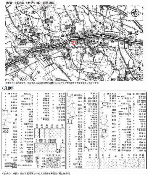 ラグラス芦花公園 新築一戸建 芦花公園駅・千歳船橋駅 土地の履歴(古地図・航空写真) (1).jpg