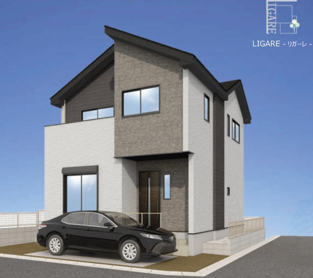 【リガーレ横浜市港北区新吉田東】外観パース