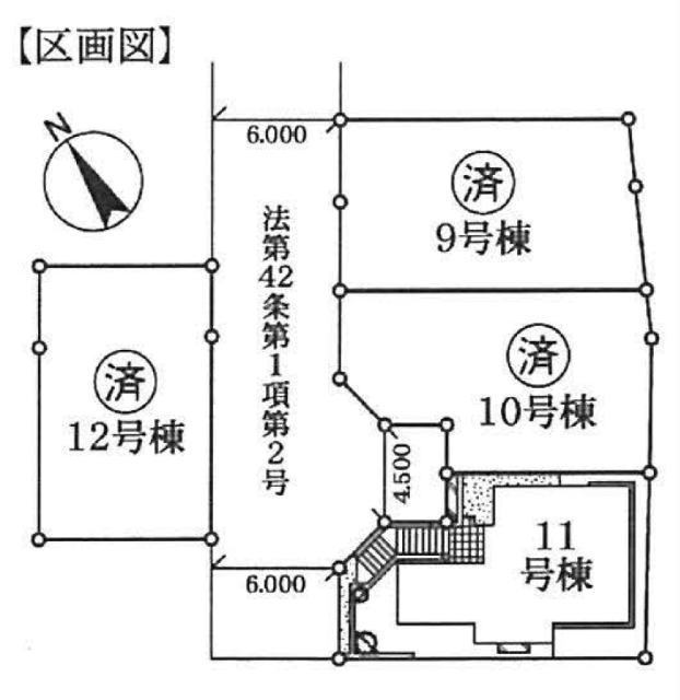 【フォレストタウン初山】区画図