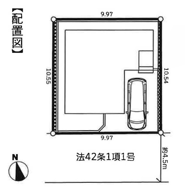 【ガルボシティー横浜市川和町6期】区画図