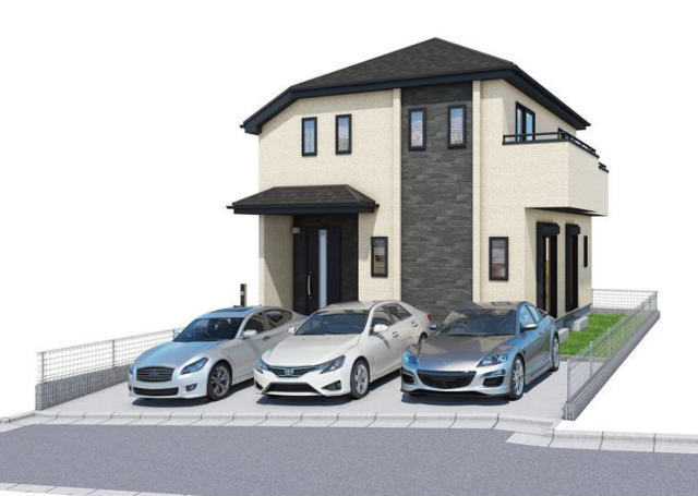 【ハートフルタウン元石川町5360番】外観パース