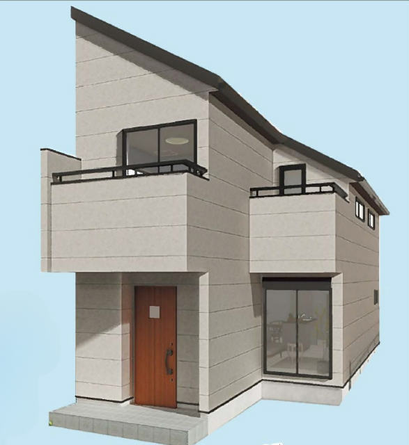 【リーブルガーデン小柳町第10期】外観パース