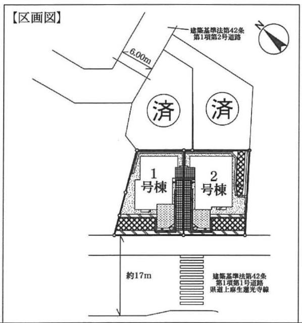 【フォレストタウン片平】区画図