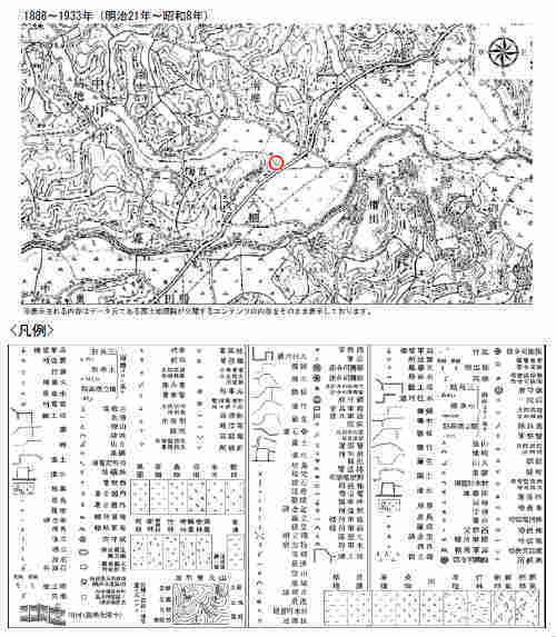 南山田 新築一戸建て 東山田駅・センター北駅 徒歩圏：土地の履歴：古地図・過去の航空写真 (1).jpg