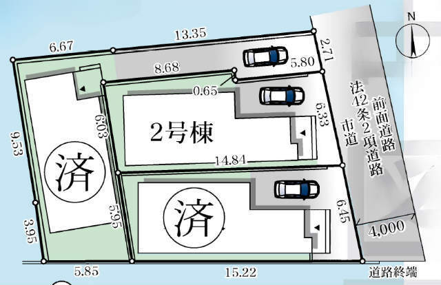 【リーブルガーデン小柳町第10期】区画図