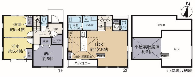 A棟間取図