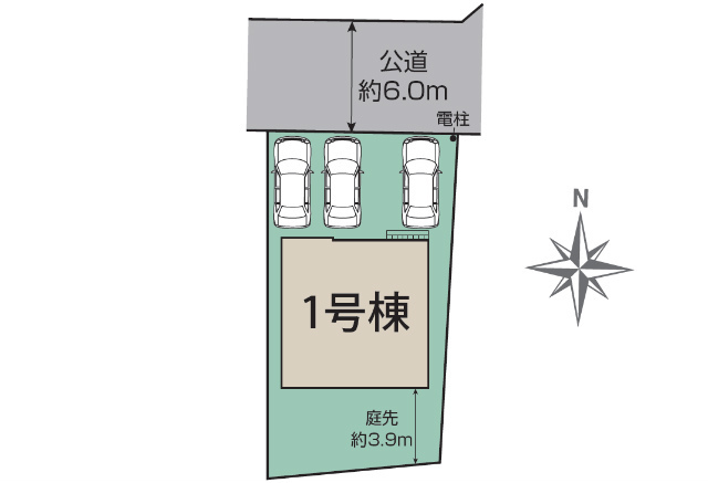 【ブルーミングガーデン玉川学園8丁目】区画図