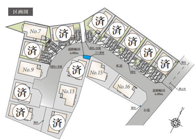 【ラグラス川崎久末】区画図