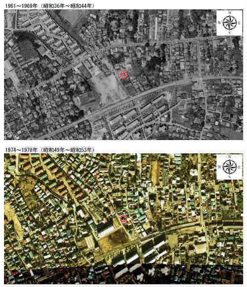 ラグラス芦花公園 新築一戸建 芦花公園駅・千歳船橋駅 土地の履歴(古地図・航空写真) (2).jpg