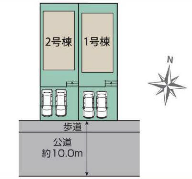 【ブルーミングガーデン成瀬台2丁目2期】区画図