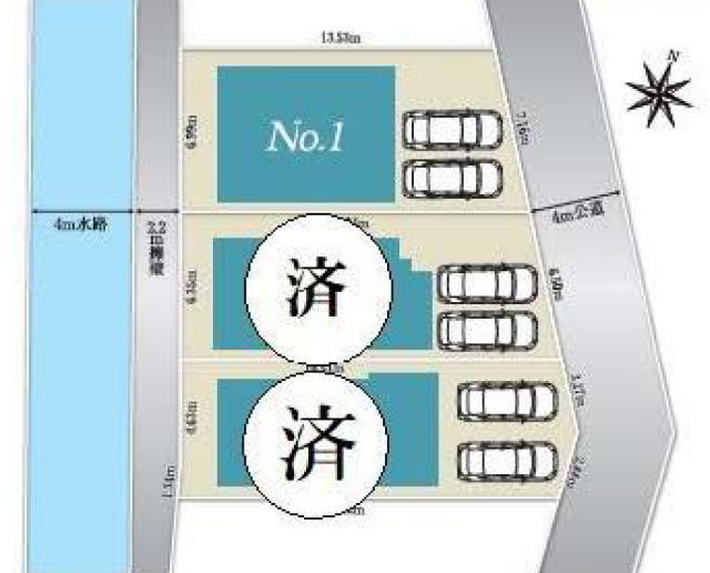 【グラファーレ狛江市中和泉5期】区画図