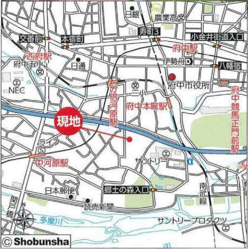 ハートフルタウン府中南町1丁目Ⅱ 分倍河原・新築一戸建て3棟：地図 (1).jpg