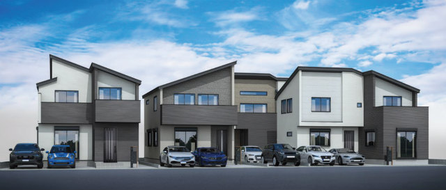 【プラスエーハウス長尾7丁目】外観イメージパース