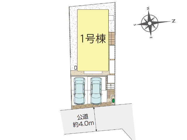 【ブルーミングガーデン小柳町4丁目】区画図
